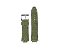 PJFSQAD Nylon Strap Suitable Fit For C-asio Watch Steel Heart Gst-b400ad-1a4 Modified Canvas Men's Accessories Bracelet(Coal Black)