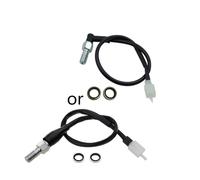 PJFSQAD Universal Motorcycle Hydraulic Brake Pressure Rear Light Switch Hollow Bolt Fit For Scoote(M10X1.25mm)