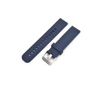 PJFSQAD Watch Strap 18mm/20mm/22mm Fit For Motorola For Moto For Gen 46mm For Samsung Gear2 Silicone Rubber Band Bracelet
