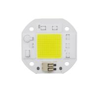 PJFSQAD Welding LED Chip COB Driveless 50W Full Spectrum Grow Light AC 220V Warm White for DIY Plant Lamp Floodlight(Cold White,220V 20W)