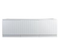 PJH Tongue and Groove Bath Panel - White