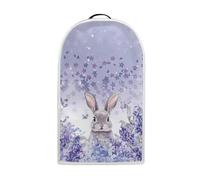 PJHEQOXE Easter Bunny Blender Dust Cover,Flowers Pattern Fingerprint Protection Cover for Stand Mixer and Coffee Machine,Home Kitchen Appliance Cover for Stain Dust Supplies