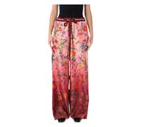 Pjiama Pant Flora, female, Gucci, Wide Trousers, Multicolor, S, Trousers S