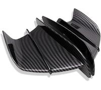 PJIEOSEBY Motorcycle Fairing Winglets for Suzuki Intruder C1500 2013-2016, Carbon Fiber Aerodynamic Side Spoiler Wind Wing, Fairing Air Deflectors, Durable Easy Install,B