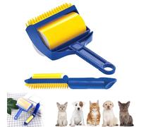 Pjjrdh Reusable Silicone Lint Roller，washable Stick It Roller for Pet Hair，washable Hair Remover,stick It Pet Hair Remover，multifunctional Pet Hair Remover，pet Hair Remover Roller, Reusable-A