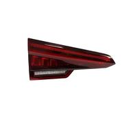 PJJUHS Rear Tail Light Assembly For A4 B9 Sedan 2017-2020 Left/Right Side Car Tail Light Rear Bumper Stop Brake Lamp Turn Signal Warning(Inside Left-Black)