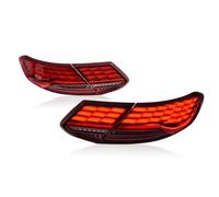 PJJUHS Rear Tail Light Assembly For Benz C-Class W205 Coupe 2015-2020 Upgrade Modified LED Taillight DRL Dynamic Turn Signal