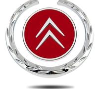 PjjxQf Car 3D Emblems for Citroen Berlingo Multispace 2008-2018-Modelle,Trunk Badge Front Grille Tailgate Emblem Hood Trunk Badgear Front Bonnet Logo Styling Sign Body,Red-normal