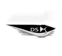 PjjxQf Car 3D Emblems for DS DS3 DS4 DS5 DS6 DS7 DS9-Modelle,Trunk Badge Front Grille Tailgate Emblem Hood Trunk Badgear Front Bonnet Logo Styling Sign Body