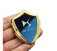 PjjxQf Car 3D Emblems for DS Spirit DS3 DS4 DS4S DS5 DS6 DS7 DS9-Modelle,Trunk Badge Front Grille Tailgate Emblem Hood Trunk Badgear Front Bonnet Logo Styling Sign Body,C-normal