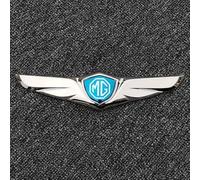 PjjxQf Car 3D Emblems for Morris Garages MG MG5 MG6 HS ZS GS MG3-Modelle,Trunk Badge Front Grille Tailgate Emblem Hood Trunk Badgear Front Bonnet Logo Styling Sign Body,F-normal