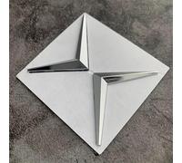 PjjxQf Car 3D Emblems for Volvo Polestar-Modelle,Trunk Badge Front Grille Tailgate Emblem Hood Trunk Badgear Front Bonnet Logo Styling Sign Body,B-normal