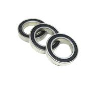 PJKTBEYI 10 Pieces 6802 2RS 15x24x5 mm Bicycle hub and Bottom Ball Bearing 6000 6001 6803 6804 6805 6806 6900 6901 6902 6903 6904 RS(10pcs 6802RS 15x24x5)