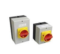 PJKTBEYI 1pcs IP65 Rotating Electrical Isolator Switch 25A-63A 3P/4P Isolator Switch(4 POLES-40A)
