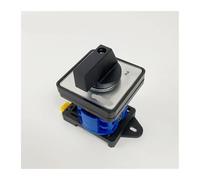 PJKTBEYI 20A DIN Rail Mounted Conversion Selector LW26-20/2 Two Poles Rotation Selection Control Circuit Cam Switch(OFF-ON)