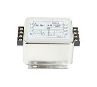 PJKTBEYI CW12M-3A/6A/10A/20A/30A/40A-R Power Filter Anti-Interference Filter Terminal Block Three-Phase Four-Wire 380V Filter(CW12M-30A-R)