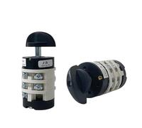 PJKTBEYI HZ5B-20/3 Cam Combination Switch for Dismantling Dig Tyre Machine Only Electrical Changeover Rotary 3 Poles 20A Sliver Contacts