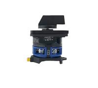 PJKTBEYI LW28 YMW26 LW26-32/1DIN Rail Mounted Changeover Rotary Cam Switch 690V 32A 1 Pole Selector Silver Contact(0-1)