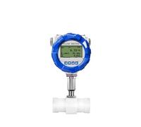 PJKTBEYI Turbine Flowmeter Resistant for Water Flow Meter Sensor(DN25)