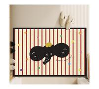 PJKUIFYX Cute Little Elephant Doormat Washable Doormat Indoor PVC Retro Vintage Romantic Carpet Antibacterial Foldable Non-Slip Door Mat for Entrance, Front Door, Patio, Hallway, Garden,E-120 * 160cm