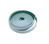 PJLANG 1 Meters 3M 5M 8M Open Timing Belt Width 10mm 15mm 20mm Polyurethane with Steel Core Green Tooth Surface for 3D Printer CNC Machine(8M-40mm Width)