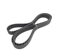 PJLANG 3M x 100T Industrial Timing Belt 5-90mm Width Lathe Belt 3 Module Synchronous Rubber 100Teeth 3x100(Width 76.2mm)