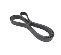 PJLANG 3M x 108T Industrial Timing Belt 5-90mm Width Lathe Belt 3 Module Synchronous Rubber 108Teeth 3x108(Width 88.9mm)
