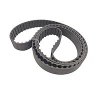 PJLANG 3M x 170T Industrial Timing Belt 5-90mm Width Lathe Belt 3 Module Synchronous Rubber 170Teeth 3x170(Width 88.9mm)