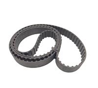 PJLANG 3M x 204T Industrial Timing Belt 5-90mm Width Lathe Belt 3 Module Synchronous Rubber 204Teeth 3x204(Width 88.9mm)