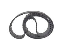 PJLANG 3M x 256T Industrial Timing Belt 5-90mm Width Lathe Belt 3 Module Synchronous Rubber 256Teeth 3x256(Width 18mm)