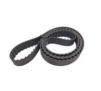 PJLANG 3M x 88T Industrial Timing Belt 5-90mm Width Lathe Belt 3 Module Synchronous Rubber 88Teeth 3x88(Width 88.9mm)