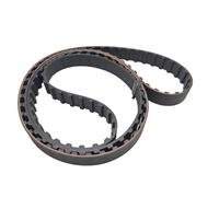 PJLANG 4M x 117T Industrial Timing Belt 4x117 10-120mm Width Lathe Belt 4 Module Synchronous Rubber 117 Teeth(Width 50mm)
