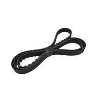 PJLANG 4M x 56T Industrial Timing Belt 4x56 5-90mm Width Lathe Belt 4 Module Synchronous Rubber 56Teeth(Width 50mm)