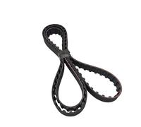 PJLANG 4M x 65T Industrial Timing Belt 4x65 5-90mm Width Lathe Belt 4 Module Synchronous Rubber 65Teeth(Width 50mm)
