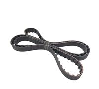 PJLANG 4M x 78T Industrial Timing Belt 4x78 5-90mm Width Lathe Belt 4 Module Synchronous Rubber 78Teeth(Width 50mm)