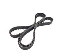 PJLANG 4M x 81T Industrial Timing Belt 4x81 5-90mm Width Lathe Belt 4 Module Synchronous Rubber 81Teeth(Width 50mm)