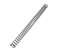 PJLANG 5 Pieces, Long Compression Spring Wire Diameter 0.6mm, Outer Diameter 4-12mm, Length 300mm 65MN Compression Spring(0.6x10x300mm)