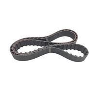 PJLANG 5M x 100T Industrial Timing Belt 10-120mm Width Lathe Belt 5 Module Synchronous Rubber 100Teeth 5x100(Width 8mm)