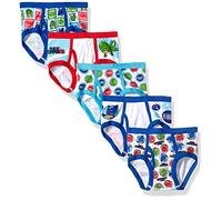 PJMASKS Boys' 5-Pack Pj Masks Brief Underwear, 4 (Pack of 5)