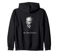 Pjotr Iljitsch Tschaikowski Classical Portrait Zip Hoodie