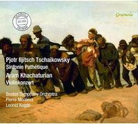 Leonid Kogan; Boston Symphony Orchestra; Pierre Monteux - Pjotr Iljitsch Tschaikowsky: Sinfonie Pathetique; Aram Khachaturian: Violinkonzert