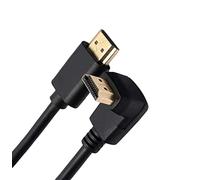 pjp electronics 270-Degree HDMI Cable, Right-Angled Male to Male, 4K 60Hz, 3D, 1 Metre (270 Degree Hdmi, 3 Meter)