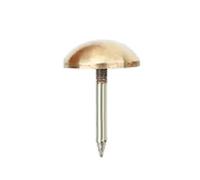 PJQUEKAIPJ Brass Upholstery Nails Decorative Push Pins For DIY Furniture Wood Jewelry Box 6-18mm Tack Stud Fasteners(Gold,22MM_8MM 10PCS)