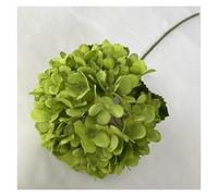 PJQUEKAIPJ Nearly natural 58CM Beautiful Hydrangea Bouquet Artificial Silk Flowers for Home Wedding Party Living Room Decoration Accessories artificial flowers(Green)