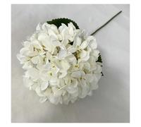 PJQUEKAIPJ Nearly natural 58CM Beautiful Hydrangea Bouquet Artificial Silk Flowers for Home Wedding Party Living Room Decoration Accessories artificial flowers(White)