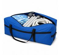 PJT Extra Large Storage Bag for Above Ground Inflatable Frame Pools, 62 Gallon Waterproof UV Resistant Storage Tote for Pool Accessories with 4 Reinforced Handles, 57 x 24 x 24 in
