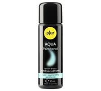 pjur Aqua Panthenol - Water-Based Lubricant with moisturising panthenol - nourishes Without Feeling Sticky - Also for Sex Toys (30ml)
