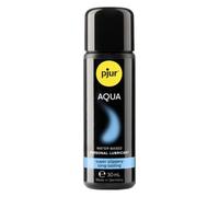 pjur Aqua - Premium Water-Based Personal Lubricant - Excellent Lubrication, moisturising and Non-Sticky - Also for Sex Toys (30ml)