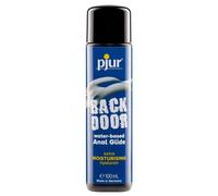 pjur Back Door Moisturising - Water-Based Lubricant for Intense Anal Sex & Toys - with hyaluron for Extra Lubrication (100ml)