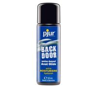 pjur Back Door Moisturising - Water-Based Lubricant for Intense Anal Sex & Toys - with hyaluron for Extra Lubrication (30ml)